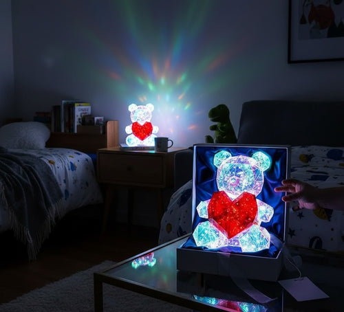 Crystal LED Teddy Bear